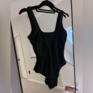 Everlane Black One Piece Swimsuit